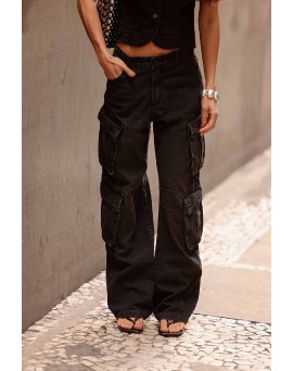 CALÇA CARGO ESTONADA